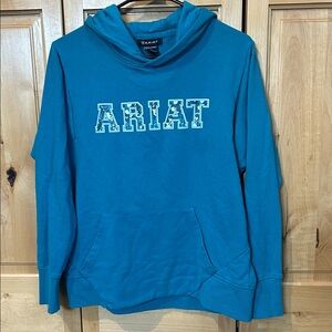 Ariat Teal Hoodie
